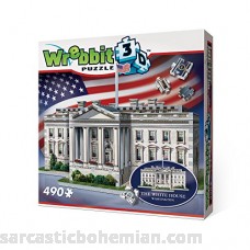 WREBBIT 3D The White House 3D Jigsaw Puzzle 490 pieces B00Y8QWT9C